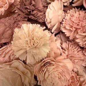 Sola Wood Flowers for Bouquets Crafts Weddings Home Accents 20 Assorted Flowers